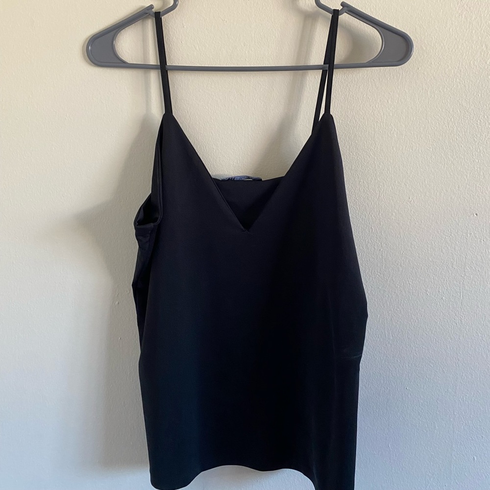 Basic black Zara top